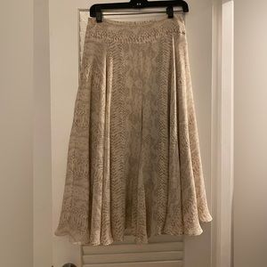 Ann Taylor silk midi